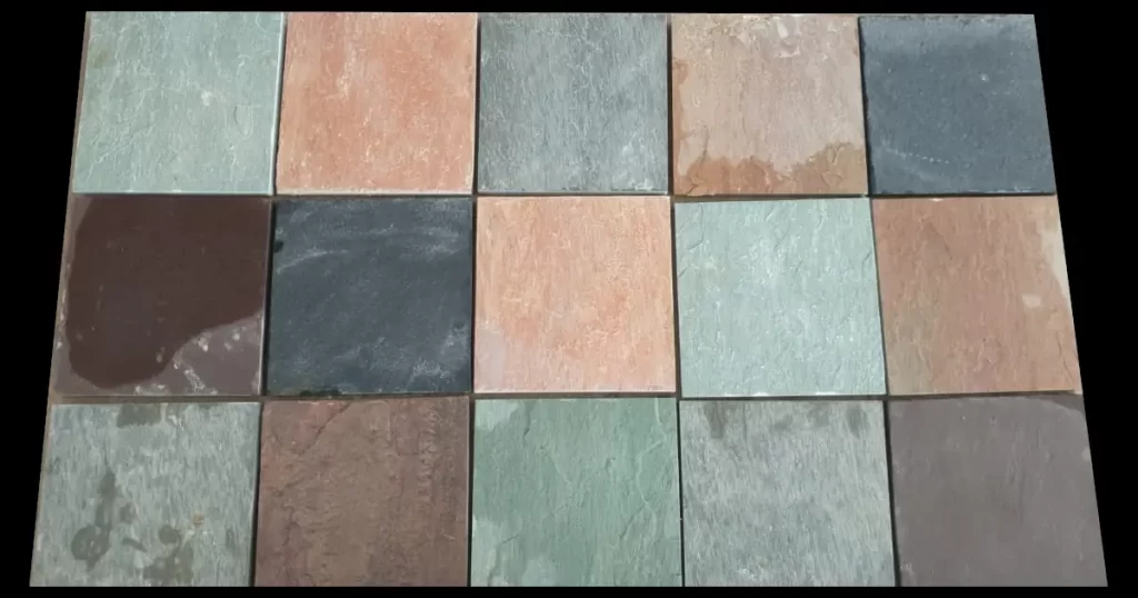 nalgonda green pink purple limestone rocks